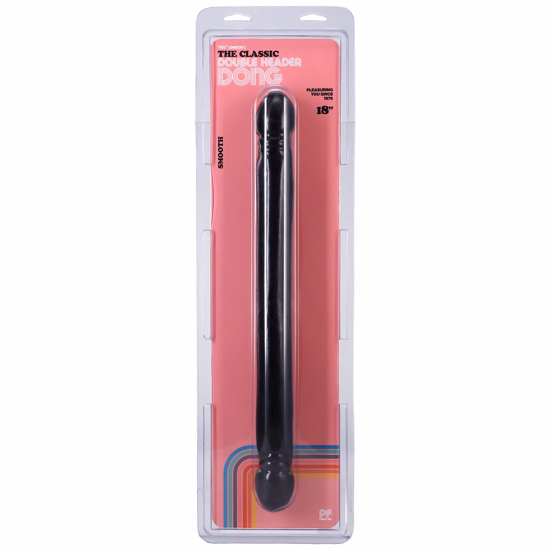 Smooth Double Header - Dildo with Double Ends - 18 / 45 cm - 2