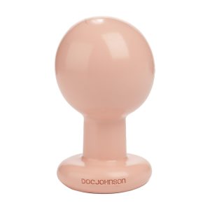 The Classic - Round Butt Plug - Large - Cream