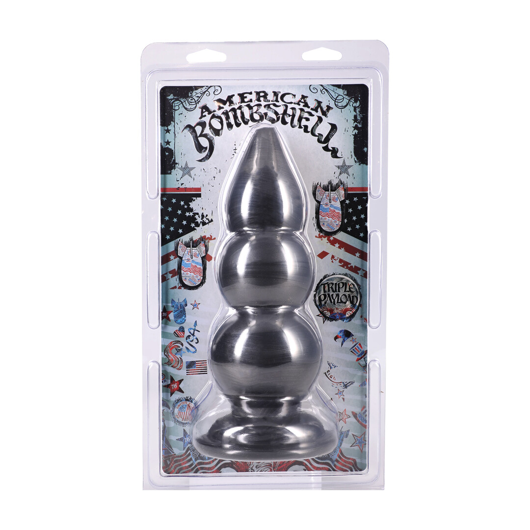 Triple Payload - Butt Plug - Gun Metal - Image 2