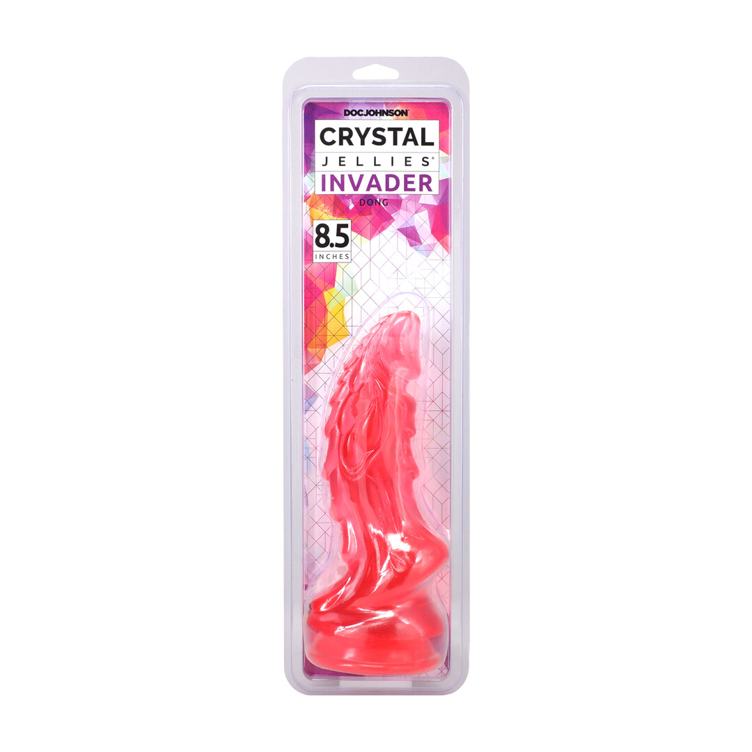 Invader - Fantasy Dildo - 8.5 / 21,6 cm - Pink - Image 2