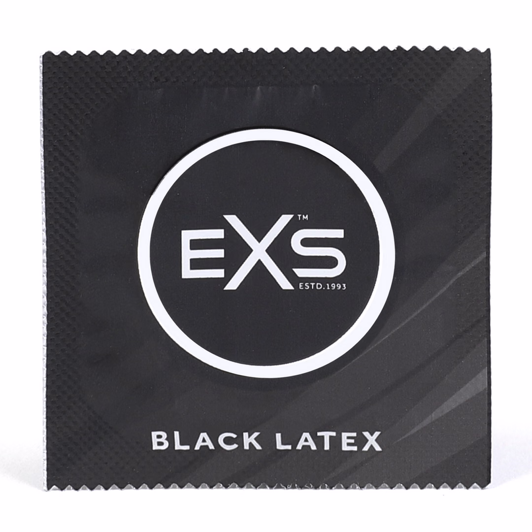 EXS Black Latex - Condoms - 100 Pieces - 2