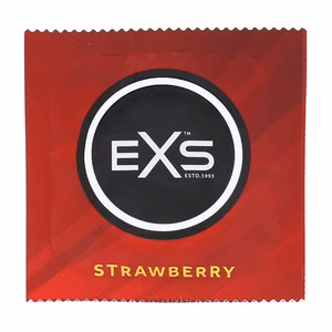 EXS Strawberry - Condoms - 100 Pieces - 2