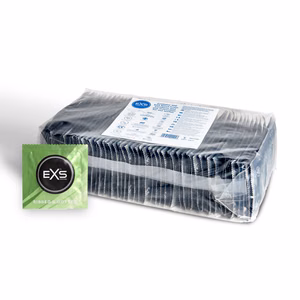EXS Ribbed and Dotted - Condoms - 100 Pieces - 2