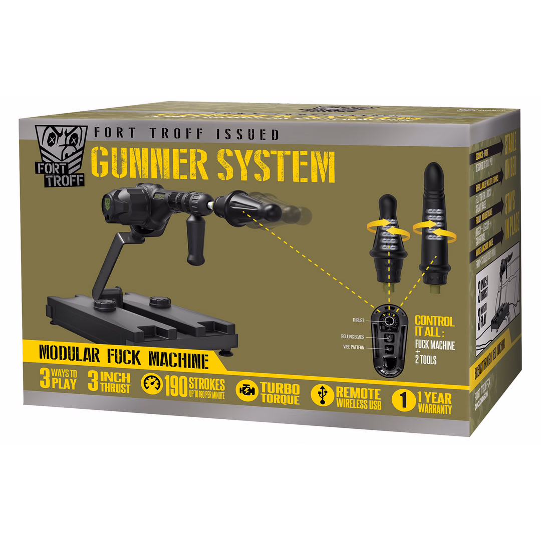 Gunner System - 3-in-1 Modular Fuck Machine - 2