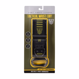Tactical Wrist Cuffs - Black/Green - 2