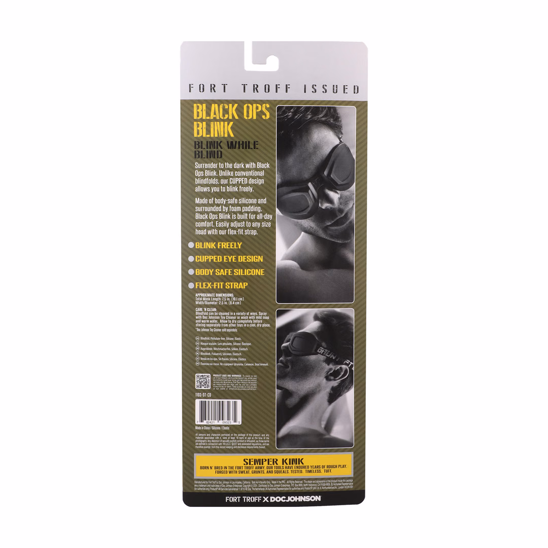 Black Ops Blink - Blindfold - Black - 3