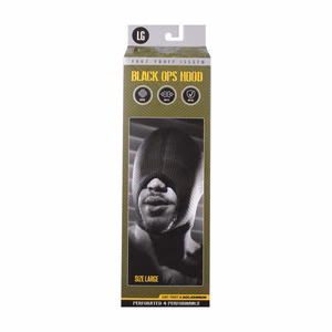 Black Ops Hood – Large – Black – 2 Black Ops Hood - Large - Black - 2