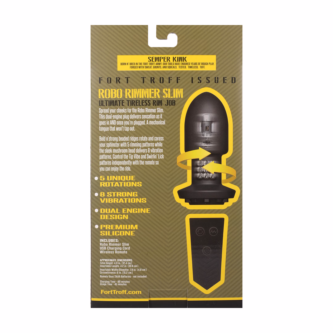 Robo Rimmer Slim with Wireless Remote - Black - 3