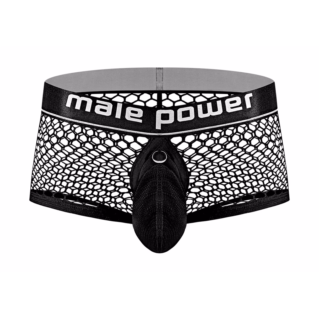 Mini Cock Ring Short - M - Black - 5