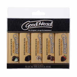Slick Head Glide - Chocolates - 5 Pack - 1 fl oz / 29 ml - 2