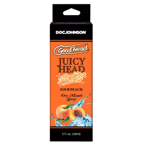 Juicy Head - Dry Mouth Spray - Sour Peach - 2 fl oz / 59 ml - 2