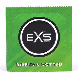 EXS Ribbed and Dotted - Condoms - 144 Pieces - 2