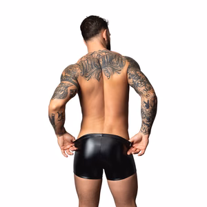 Wetlook Pouch Short – L – Black – 2 Wetlook Pouch Short - L - Black - 2