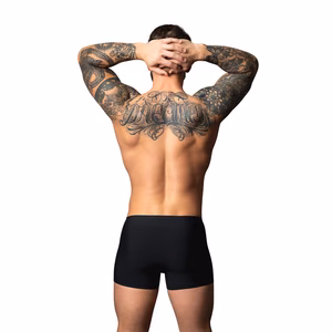 Pouch Short - M - Black/Red - 2