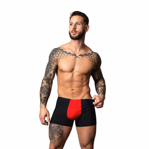 Pouch Short - XL - Black/Red