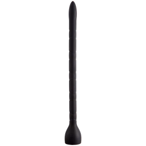 In Deep - Premium Silicone Anal Snake - Black