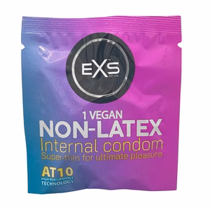 EXS Non-Latex Internal Condoms - 25 Pieces