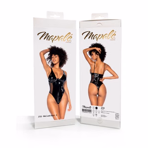 Bodysuit - M - Wet Black - 2