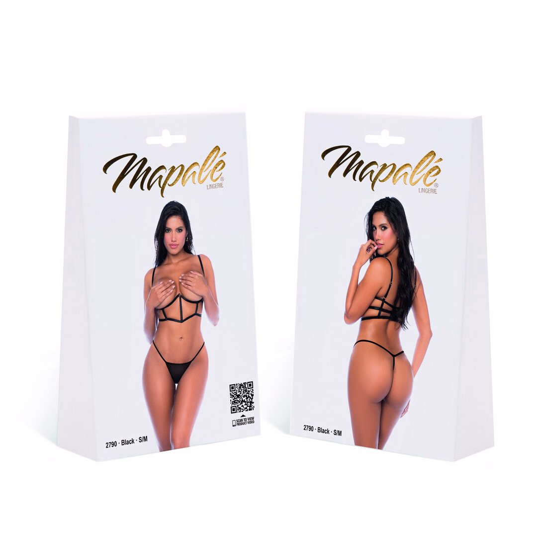 Two Piece Set - L/XL - Black - 2