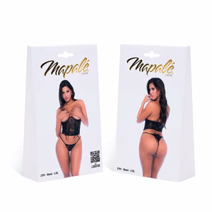 Two Piece Set - L/XL - Black - 2