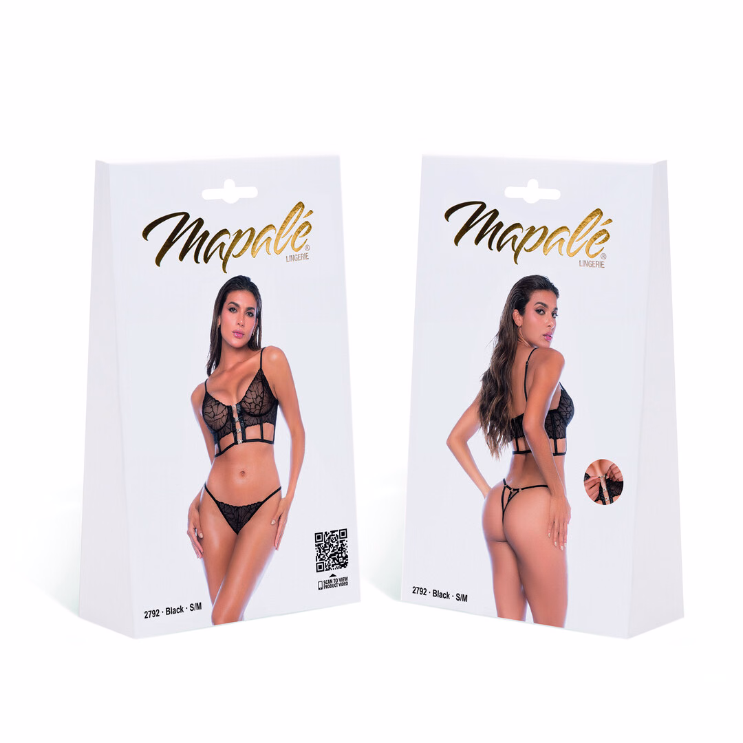 Two Piece Set - L/XL - Black - 2
