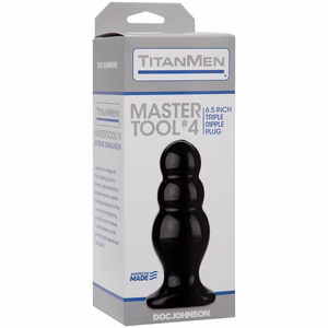 Master Tool #4 – Butt Plug – 6.5 / 16,5 cm – 2 Master Tool #4 - Butt Plug - 6.5 / 16,5 cm - 2