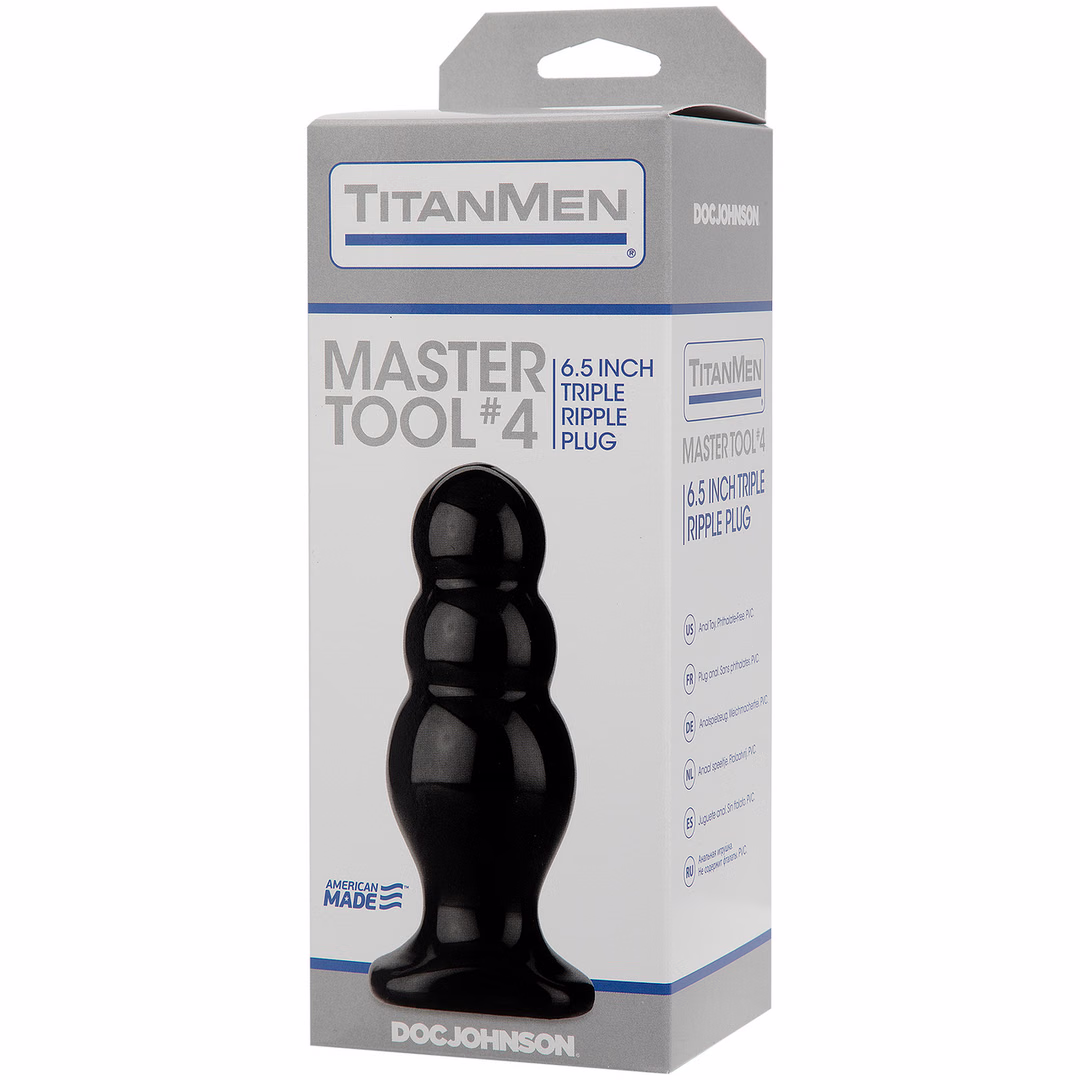 Master Tool #4 - Butt Plug - 6.5 / 16,5 cm - 4