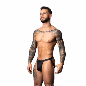 Snap Off Jock - S/M - Black
