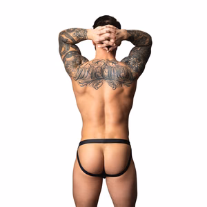 Snap Off Jock - S/M - Black - 2
