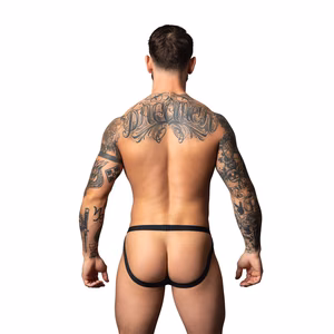 Jock - S/M - Red/Black - 2