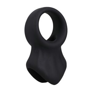 The Presenter - Silicone Cockring - Black