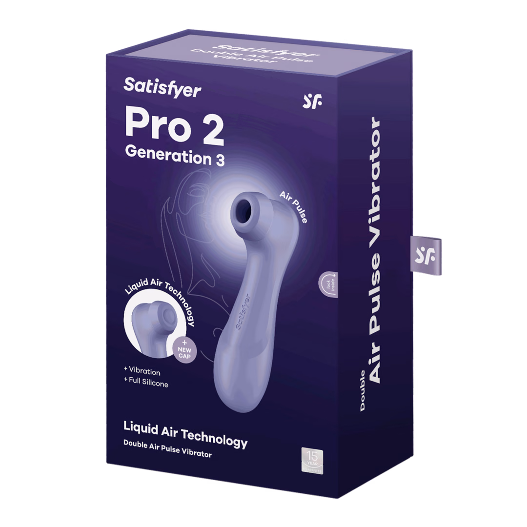 Pro 2 Generation 3 - Double Air Pulse Vibrator - Liquid Air - Lila - 2