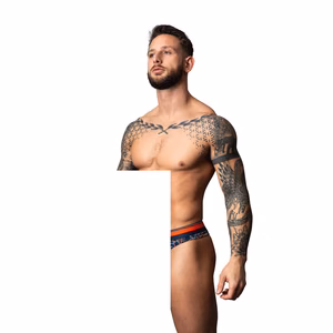 Thong - L/XL - Navy Marble