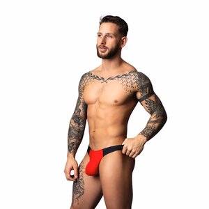 Bong Thong - S/M - Red/Black