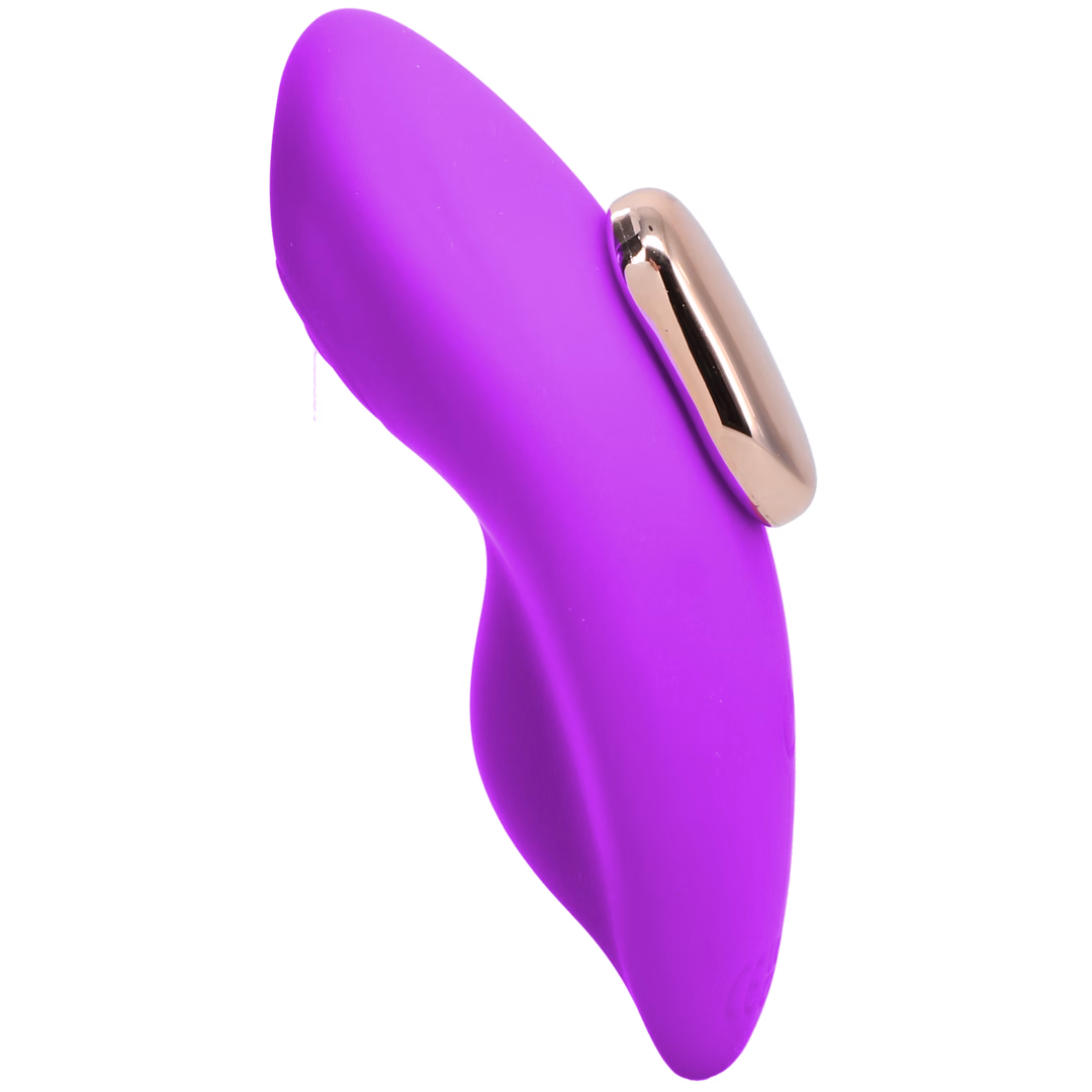 Magnetic Panty Vibe with Remote - Purple - 4