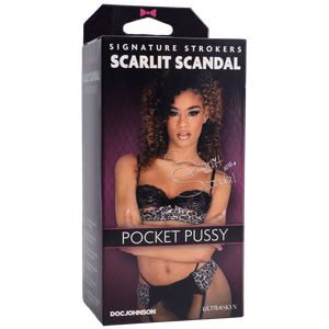 Scarlit Scandal – ULTRASKYN Pussy Masturbator – Caramel – 2 Scarlit Scandal - ULTRASKYN Pussy Masturbator - Caramel - 2