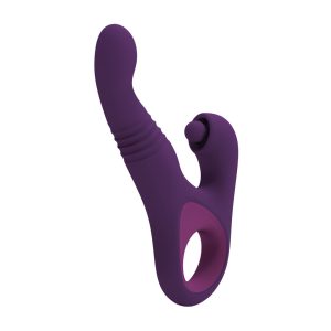 Furia - Rocking Thrusting Rabbit Vibrator - Purple