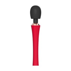 The King - Powerfull Wand Vibrator - Red/Black