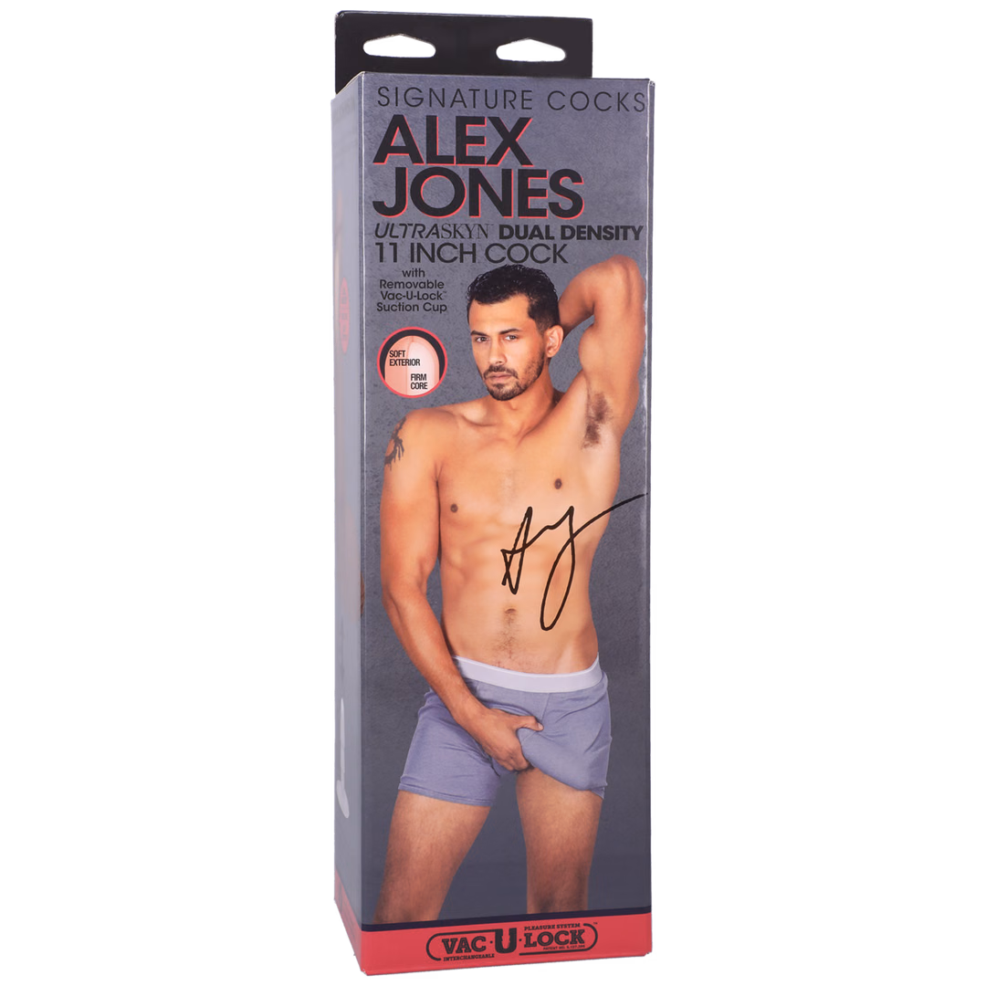 Alex Jones - Realistic ULTRASKYN Dildo - 11 / 28 cm - 2