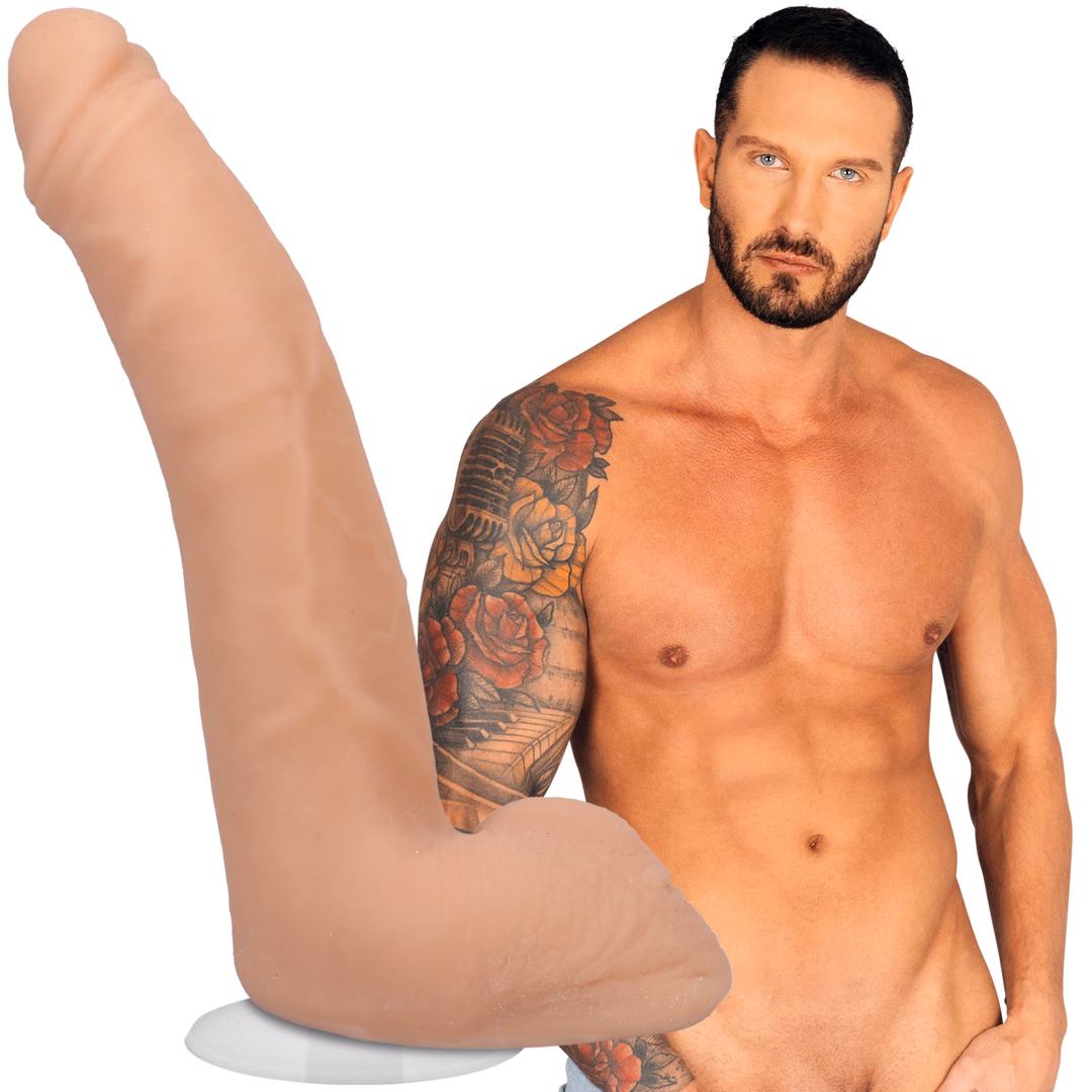 Quinton James - Realistic ULTRASKYN Dildo - 9.5 / 24 cm