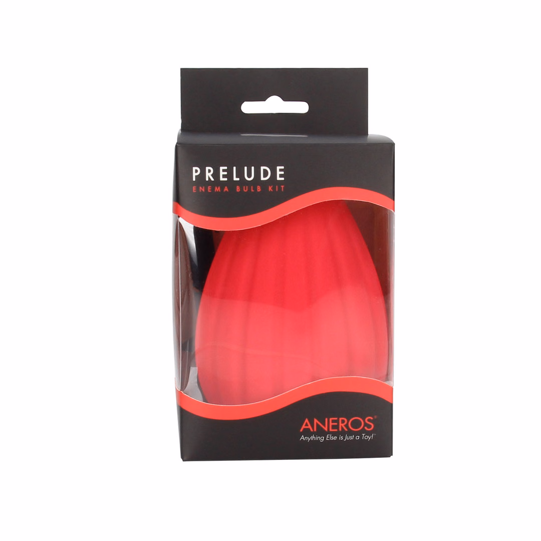 Prelude Enema Bulb Kit - Red - 3