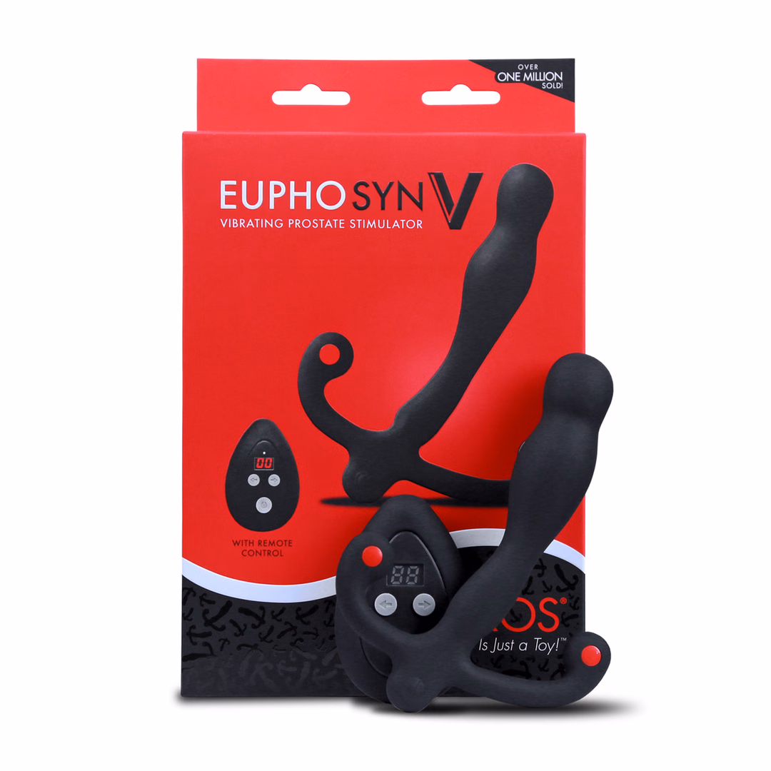 Eupho Syn V - Vibrating Prostate Stimulator - Black - 3