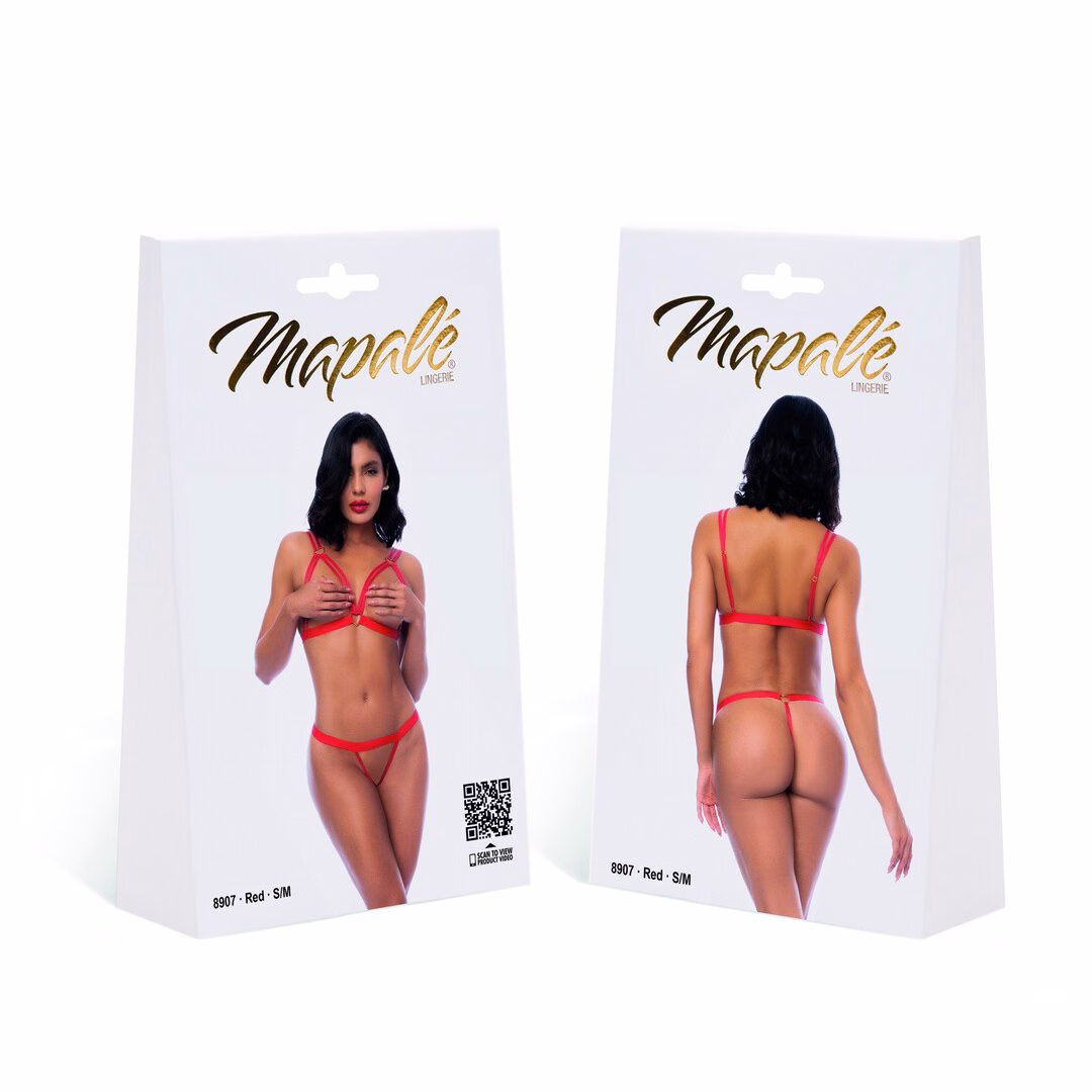 Heartstroke - Two Piece Set - S/M - Red - 2