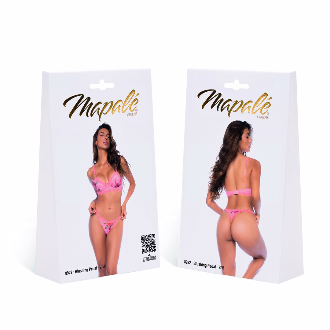 Two Piece Set - L/XL - Blushing Pedeal - 2