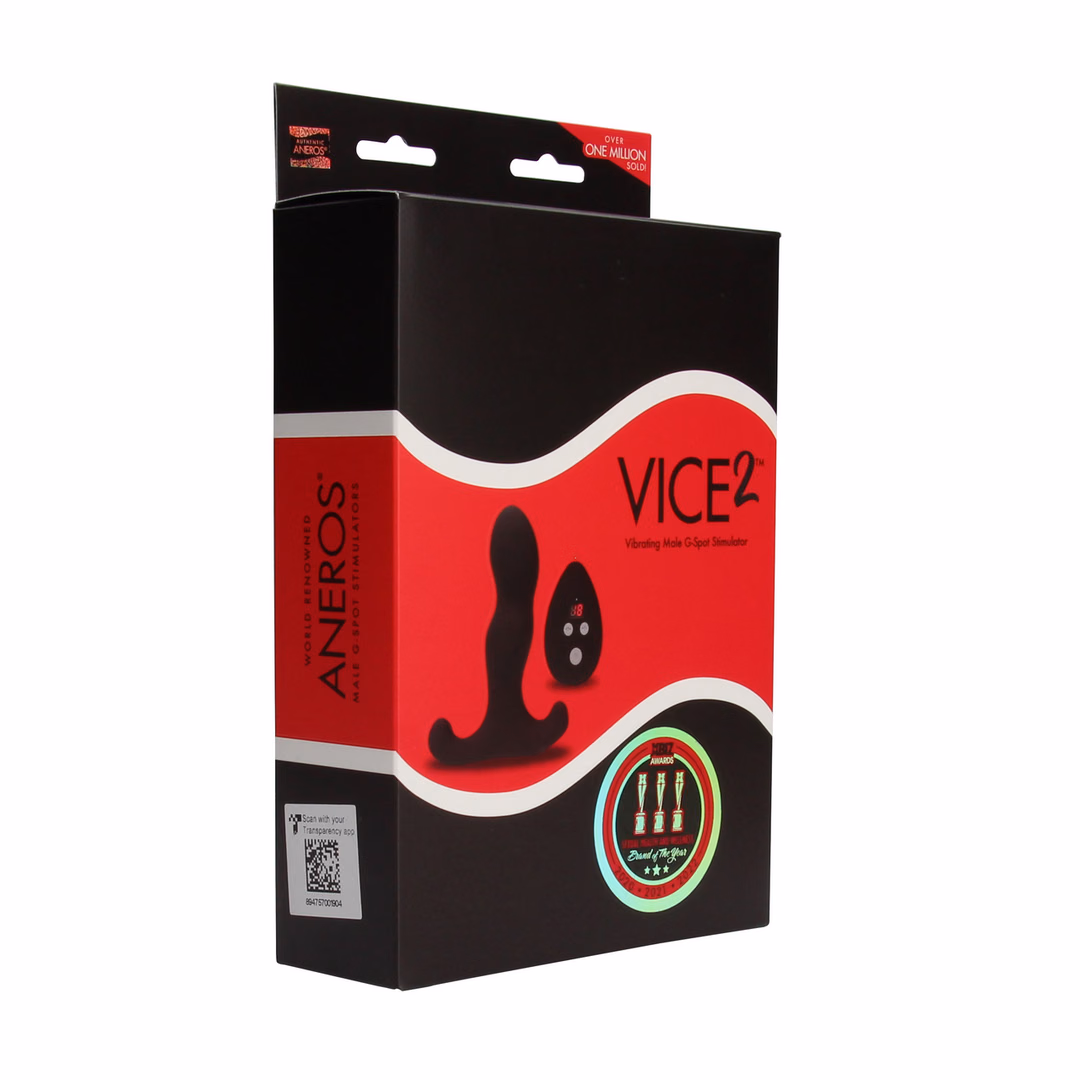 Vice 2 – Vibrating Male G-Spot Stimulator – Black – 2 Vice 2 - Vibrating Male G-Spot Stimulator - Black - 2