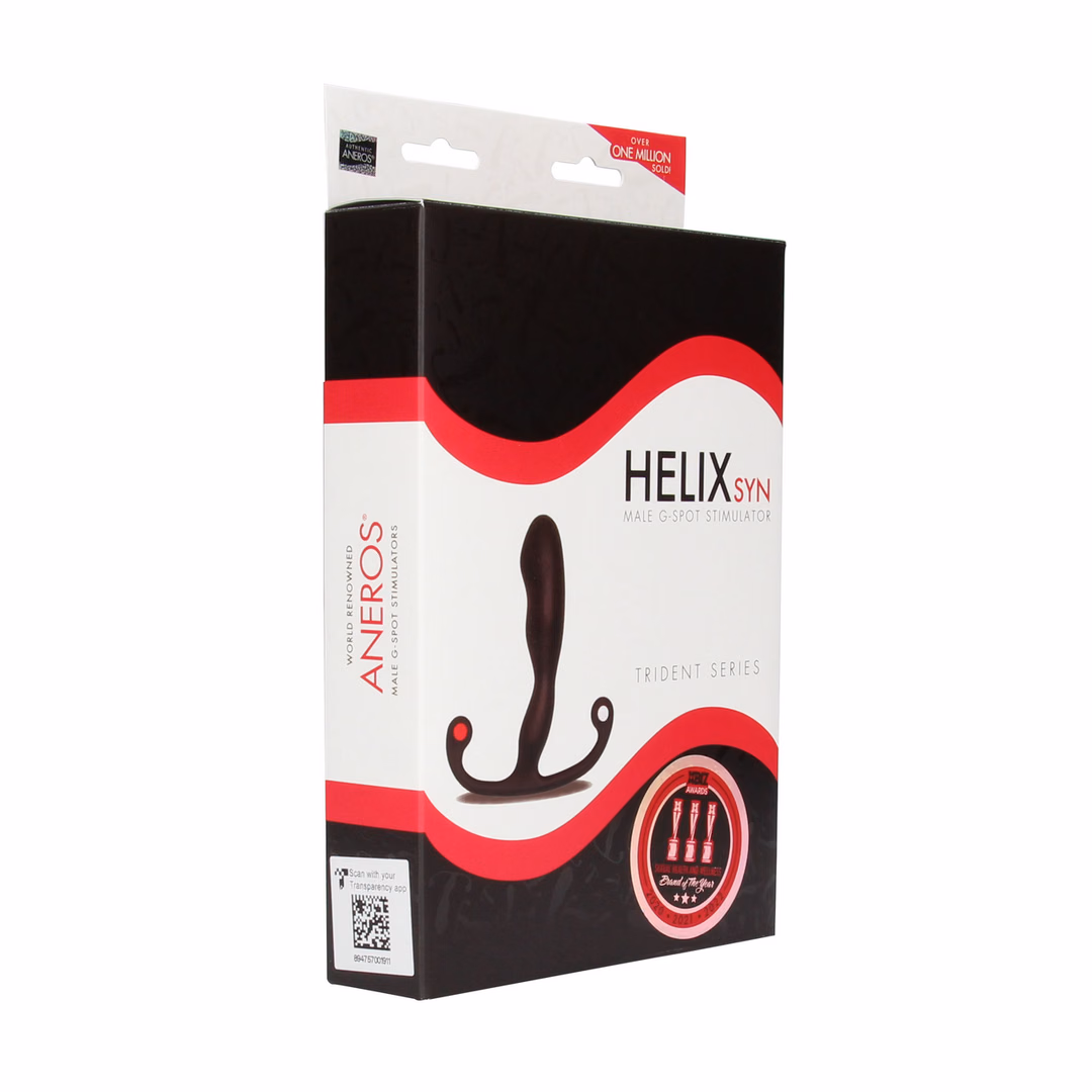 Helix Syn Trident - Male G-Spot Stimulator - Black - 2