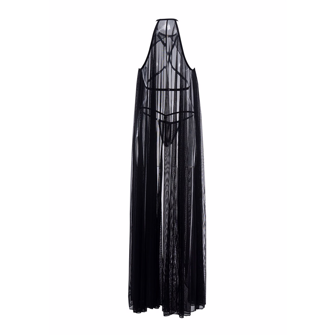 Drama Queen - Cape and String - OS - Black - 5