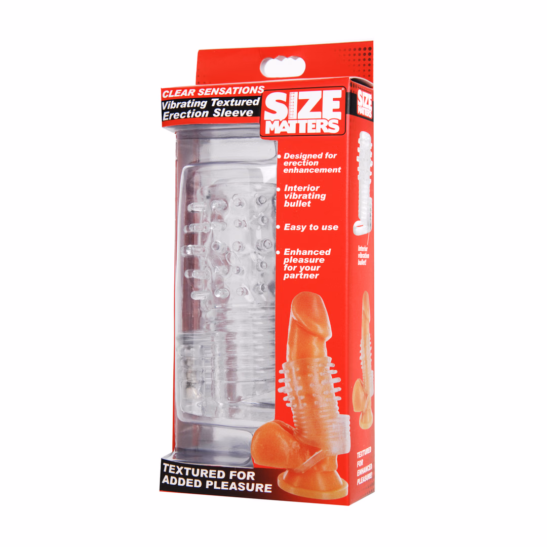 Vibrating Textured Erection Sleeve - 2