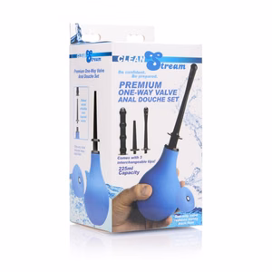 Premium One Way Valve Anal Shower Set - 2