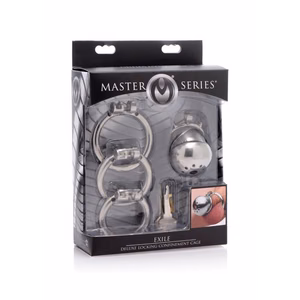 Exile Deluxe - Lockable Chastity Cage - 2